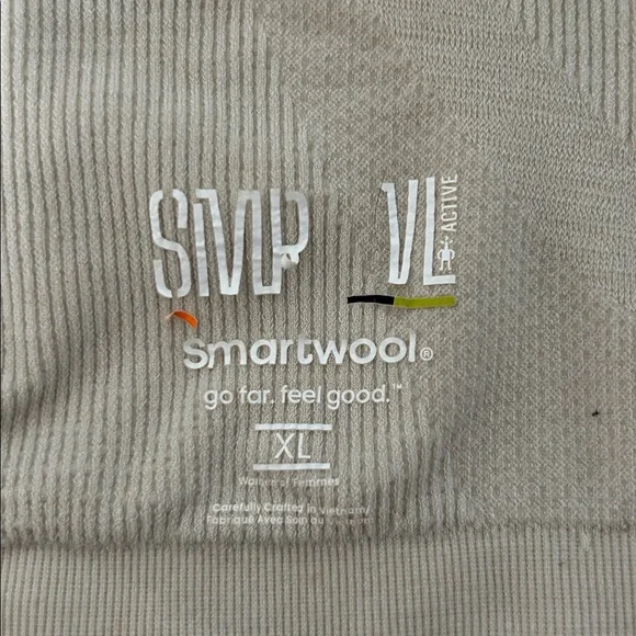Smartwool Beige Ribbed Top - Picture 2 of 2